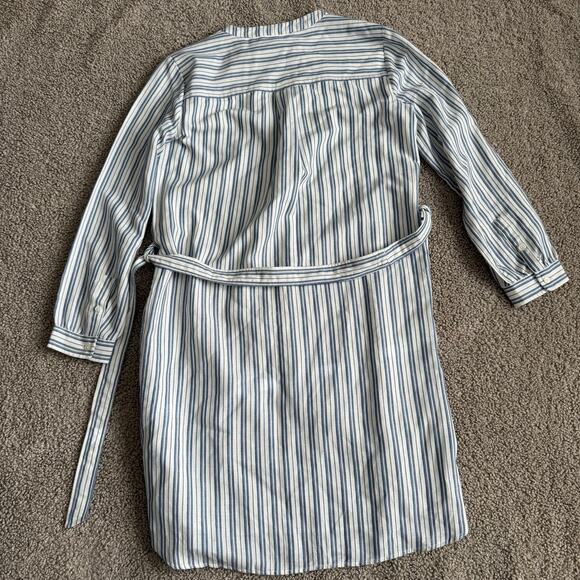 J. Crew Mercantile Blue and White Striped Dress - Size XS - Picture 5 of 11